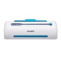 Scotch PRO TL906 Thermal Laminator, 1 Laminating Machine, White/Blue, Laminate School Assignments, Classroom Materials and Documents, For Home, Office or School Supplies, 9 in.