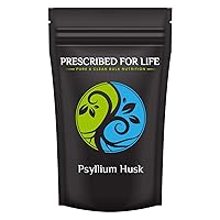 Prescribed For Life Psyllium - Natural Non-GMO Seed Husk Powder (Plantago ovata) - 85% Husk, 2 kg