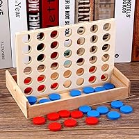 Wood Board Checkers Small Size Mild and No Pungent Smell,for Kids Educational Training