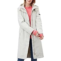 Joules Women's Raincoat, Light Grey, 2