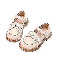 Girls Closed Toe Sandals Little Girl's Adorable Princess Party Girls Dress Bow Princess Shoes Girl Slides Size 4