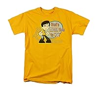 Trevco Men's Star Trek Short Sleeve T-Shirt, Sulu Gold, Medium