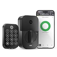 Yale Assure Lock 2 Touch with Wi-Fi (New) - Fingerprint Smart Lock Key-Free in Black Suede - YRD450-F-WF1-BSP