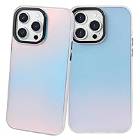 Case Compatible for iPhone 15 Plus, Laser Case with Cute Painted Pattern for Girls Women, Shockproof Soft TPU Protective Phone Cover Compatible with iPhone 15 Plus_Colorful