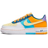 Nike Air Force 1 LV8 Big Kids' Shoes (FQ8368-902, Multi-Color/Multi-Color/Multi-Color) Size 4.5