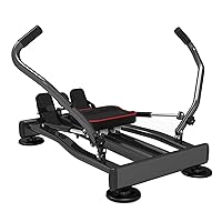 Rowing Machines, Hydraulic Rowing Machine,Full Motion Adjustable Rower with Adjustable Level Resistance and LCD Monitor and Soft Seat for Indoor Cardio Exercise,Home/Office/Apartment