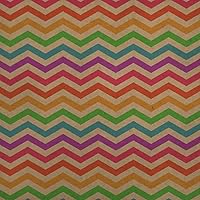 GRAPHICS & MORE Rainbow Chevrons Zigzag Pattern Premium Kraft Roll Gift Wrap Wrapping Paper