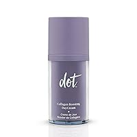 dot Collagen Boosting Day Cream - Moisturizing & Hydrating Cream with Feminage– Reduce Wrinkles & Fine Lines - Menopause Skincare - For All Skin Types - Vegan - Sulfate free - Travel Size - 1.7 oz