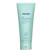 Curl Defining Creme For Curly Hair - Contains Emollient Technology and AlgaePlex Marine Botanicals, Moisturizes Strands to Create Soft, Silky, Diffused Curls Without Frizz, Medium Hold, 4 oz
