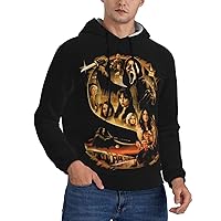 Hoodie Men's Casual Long Sleeves Sweatshirt Pullover Pattern Y2K Hoody
