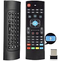 MX3 Air Mouse Remote Keyboard AMGUR 2.4G Portable Mini Wireless Air Mouse Remote Control for Android TV Box Raspberry Pi Mini PC PS3 PS4 Xbox 360 Windows iOS MAC Linux Google Smart TV Remote