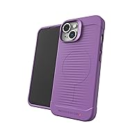 Gear4 ZAGG Havana Snap Apple iPhone 14, D30 Drop Protection Up to (10ft/3m), Wireless Charging Compatible, Reinforced Top, Bottom & Edges - Purple