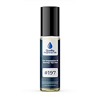 Quality Fragrance Oils' Impression #197, Inspired by Eternity for Men (10ml Roll On)