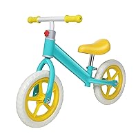 11 inch Kids Balance Bike for Over 3 Years Old Children, Adjustable Heights, Carbon Steel & PE Tires, Light Blue