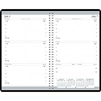 House of Doolittle 2024-2025 Weekly Planner, Academic, Black, 5 x 8 Inches, July - July (HOD27702-25)