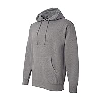 Independent Trading Co mens Hooded Pullover Sweatshirt gunmetal heather L