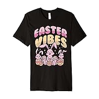 Easter Vibes Cute Bunnies Holiday Season Easter Sunday Premium T-Shirt