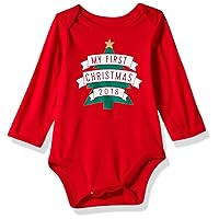 The Children's Place unisex-baby Long Sleeve Graphic LayetteLayette Set