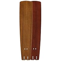 Fanimation B6133TKMH Standard Wood Blade, 26-Inch, Teak/Mahogany