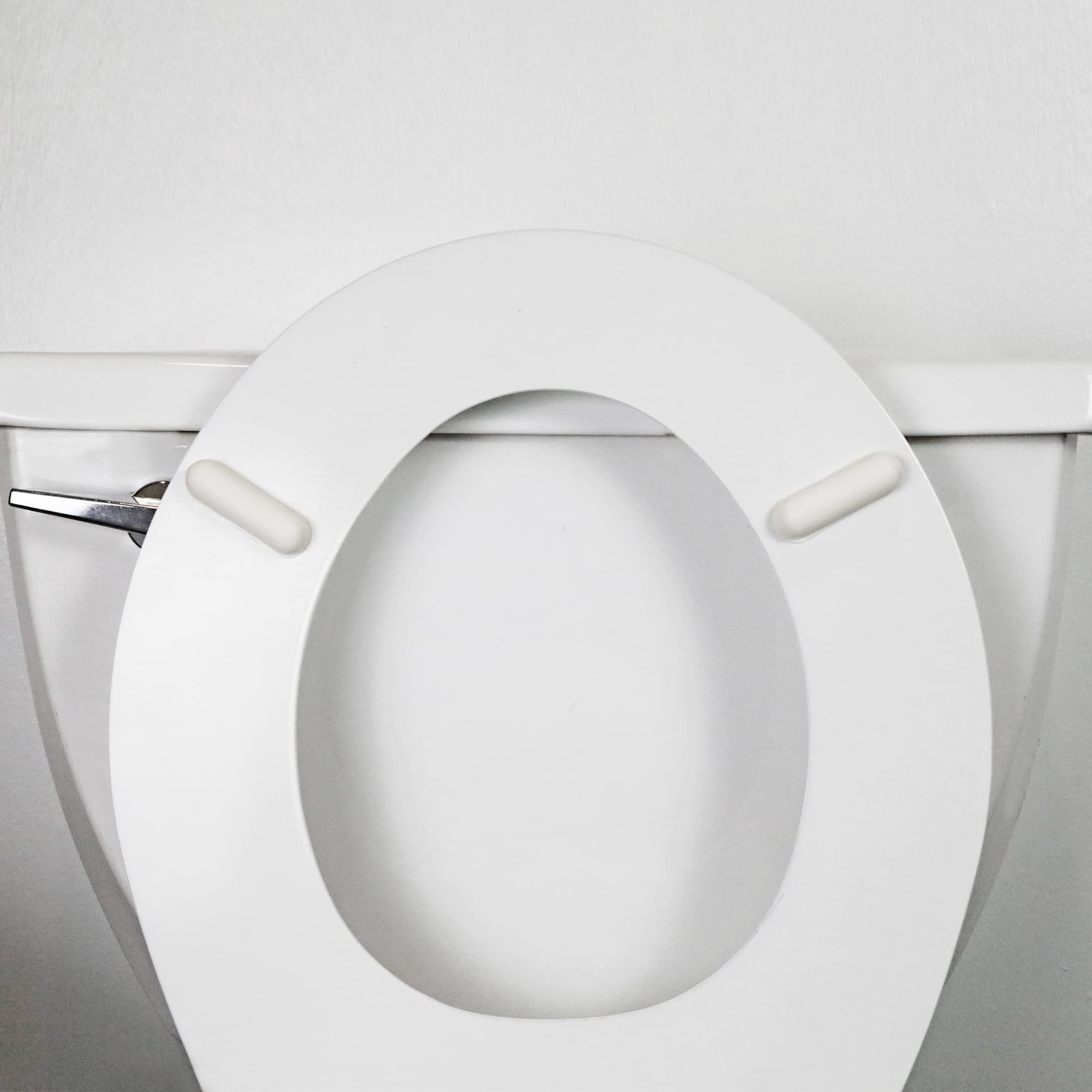 Danco 10062 Universal Bumper, for Use with Toilet Seats, Rubber, 1 Pack, White
