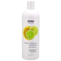 NOW Solutions, Citrus Moisture™ with Jojoba Oil and Green Tea Extract, Daily Conditioner for Dry Limp Hair, pH Balanced, 16-Ounce
