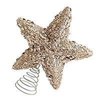 1pc Tree Top Star Cross Tree Topper Holiday Tree Star Topper Tree Glittered Tree- Top Star Treetop Holiday Tree Topper Xmas Tree Star Topper Iron Christmas Tree Painted Ball