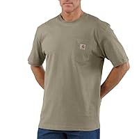 CarharttMenLoose Fit Heavyweight Short-Sleeve Pocket T-ShirtDesertX-Large