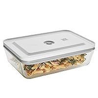 ZWILLING Fresh & Save Large Vacuum Sealer Container, Casserole Dish with Lid, Brownie Pan, Lasagna Pan, Pizza Pan, 11.5 x 7.9 x 3.2-inch