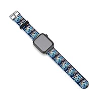 Dolphins Silicone Iwatch Straps 38mm/40mm 42mm/44mm Replacement Quick Release Watch Band