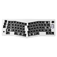 SCUDGOOD ABM066 Hot Swappable Mechanical Keyboard VIA-programmable Backlit Keyboard BT5.0/2.4Ghz Wireless/Type-C Cord Mechanical Keyboard