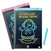 10 inch Colorful Writing Doodle Board-Eye Protection Writing Board-Children LCD Doodle Board Essential Magnetic Drawing board3-8years Old Birthday Gift Educational Learning Toys (Green)