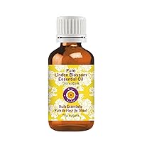 Pure Linden Blossom Essential Oil (Tilia vulgaris) Steam Distilled 5ml (0.16 oz)