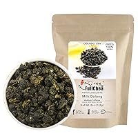 Milk Oolong Tea - Oolong Tea Loose Leaf - Taiwan High Mountain Tea Jin Xuan Milk Oolong - Naturally Milky and Silky Aroma - Health Tea - 8oz / 226g