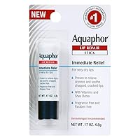 Aquaphor Lip Repair Stick 0.17 Ounce (6 Pieces)