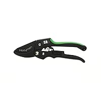 Hooyman Forged Loppers and Ratchet Pruner with Heavy Duty Steel Construction, Ergonomic No-Slip H-Grip Handles, and Blade Lock for Gardening, Land Management, Yard Work, Trimming, Pruning, and Outdoor