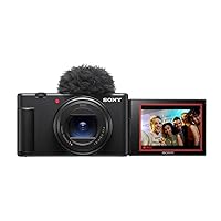 Sony ZV-1 II Vlog Camera for Content Creators and Vloggers - Black Sony ZV-1 II Vlog Camera for Content Creators and Vloggers - Black