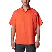 Men's Tamiami II Short Sleeve Shirt, Corange, X-Small