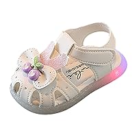 9 Month Girl Children Shoes Flat Comfortable Soft Sandals Soft Sole Toddler Shoes Baotou Girls Water Shoes Size 6