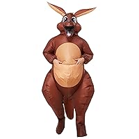 Rubie's Adult Kangaroo Inflatable Costume, As Shown, One Size