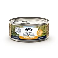 ZIWI Peak Canned Wet Cat Food – All Natural, High Protein, Grain Free, Limited Ingredient, with Superfoods, Chicken, 3 Ounce (Pack of 24)