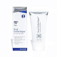 Rejuvaskin Esthetique Scar Cream with Silicone, 23 Effective Ingredients, Improves New and Old Scars, 30 ml