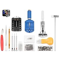 Watch Repair Kit, Watch Repair Tools Professional Spring Bar Tool Set, Watch Band Link Pin Tool Set with Carrying Case