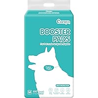 COCOYO Booster Pads, Medium Size with Side Lead Proof, 100 Count