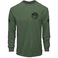 Dion Wear American Patriot Military Long Sleeve Men's T-Shirt