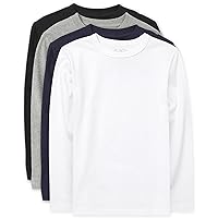 The Children's Place boys Basic Layering Long Sleeve Tee