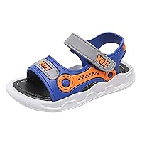 House Slippers for Boys Size 13 Summer Boys Sandals Baby Shoes Kids Flat Child Beach Shoes Sports Soft Sandals Boys 5