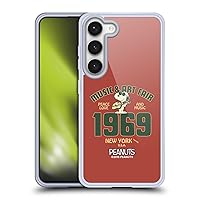 Head Case Designs Officially Licensed Peanuts Snoopy Guitar 1969 Woodstock 50th Soft Gel Case Compatible with Samsung Galaxy S23 5G and Compatible with MagSafe Accessories