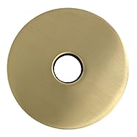 Modern 3.5” Escutcheon Plate Extra Large | Shower Arm Flange Universal Replacement Cover Round 3 1/2 Inch (Champagne Gold)