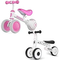 allobebe Baby Balance Bike 1 Year Old, Toddler First Mini Bike for 12-24 Month, Toys and Gifts for 1 Year Old Girls Boys