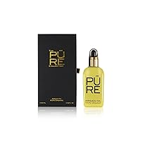 The PURE COLLECTION 100% Pure CERTIFIED ORGANIC First Pressed, Wild Crafted Moroccan Argan Oil for Face, Body & Hair 3.38 fl oz, Vegan
